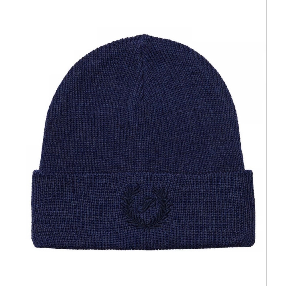Women's navy beanie Victoria's Secret One Size NWTS PINK